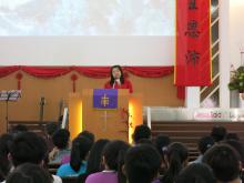 讲员叶莲花Speaker Rev. Yap Lian Fah